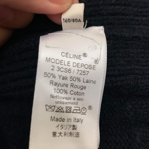 Celine Crew Neck Knit Sweater - Picture 6 of 10
